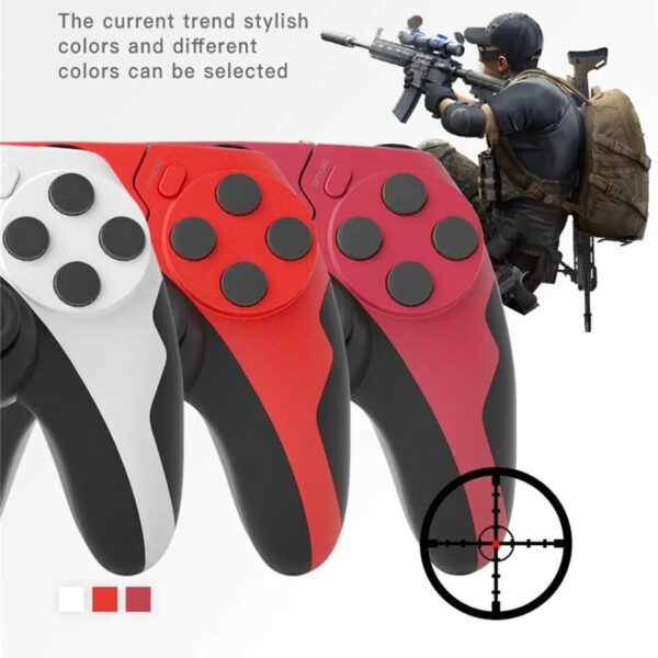 GAMINJA P48 Wireless Game Controller (For PS4 PS3 Console Wins 7 8 10) ToyMainland